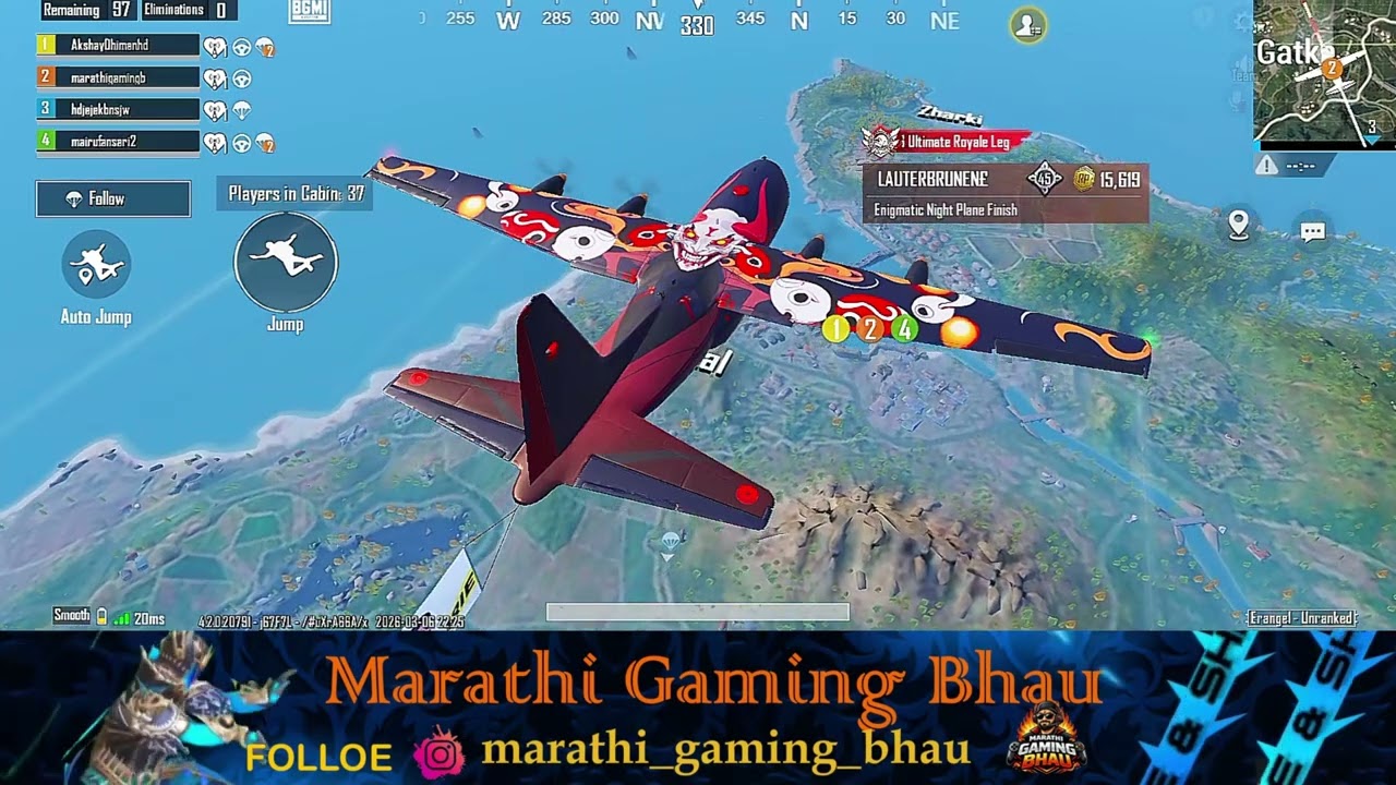 INSANE 1v1 Close Range Fight 😱 | BGMI/PUBG Marathi Gameplay  | नुस्ता नुबडा Gameplay 🔥