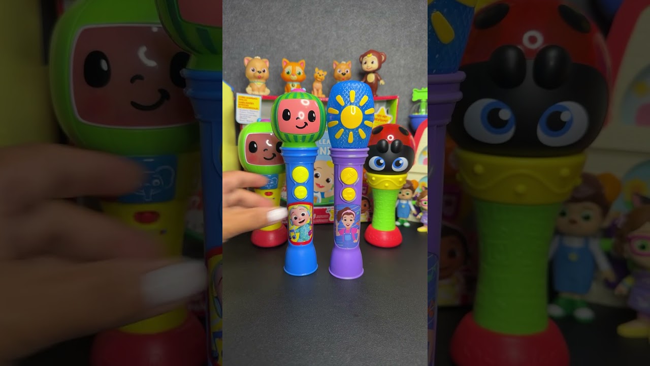 Cocomelon & Ms Rachel Sing Along Microphones #cute #toys