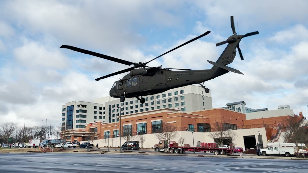 UNC Charlotte Army ROTC Blackhawk - UNCC Campus to Fort Jackson, SC