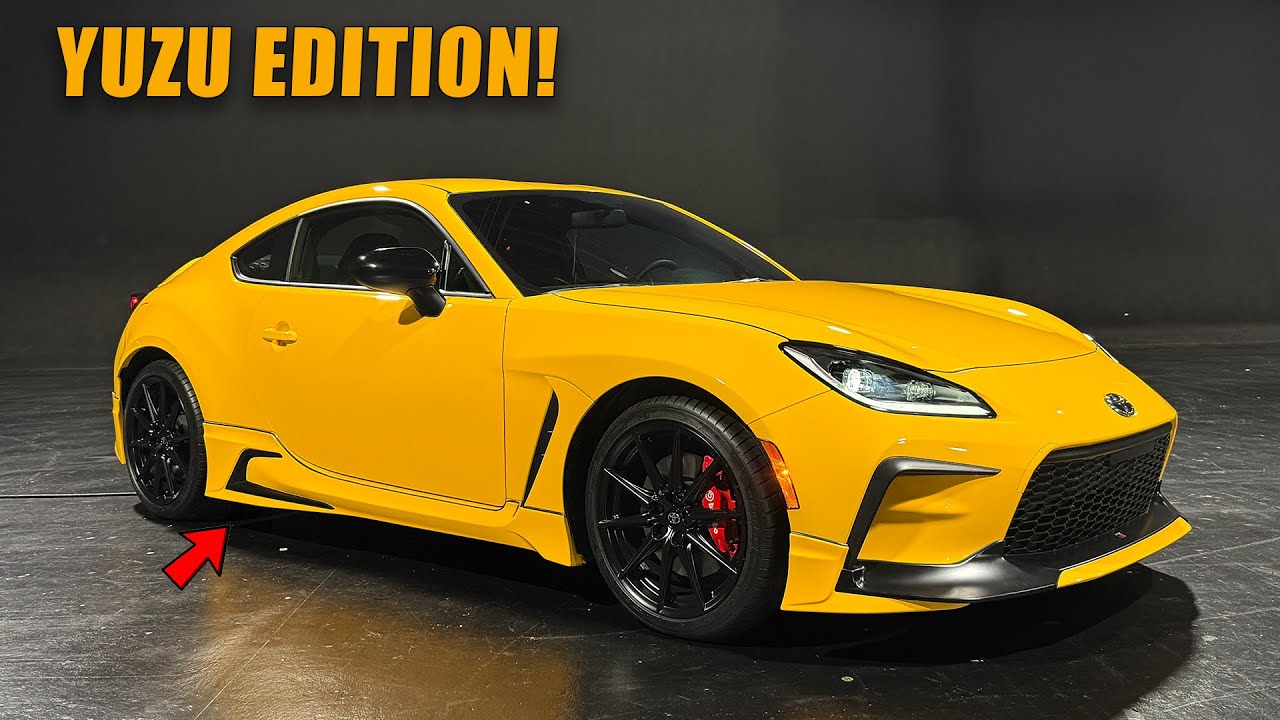 The 2026 Toyota GR86 Yuzu Edition Gets A Factory Body Kit!