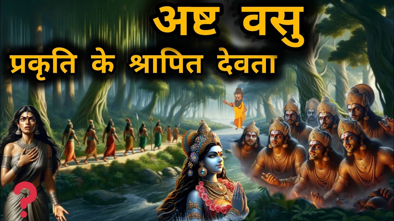 अष्ट वसु : प्रकृति के श्रापित देवता । The Curse of the Eight Vasus ।वसु की कथा@Mythological Srshti