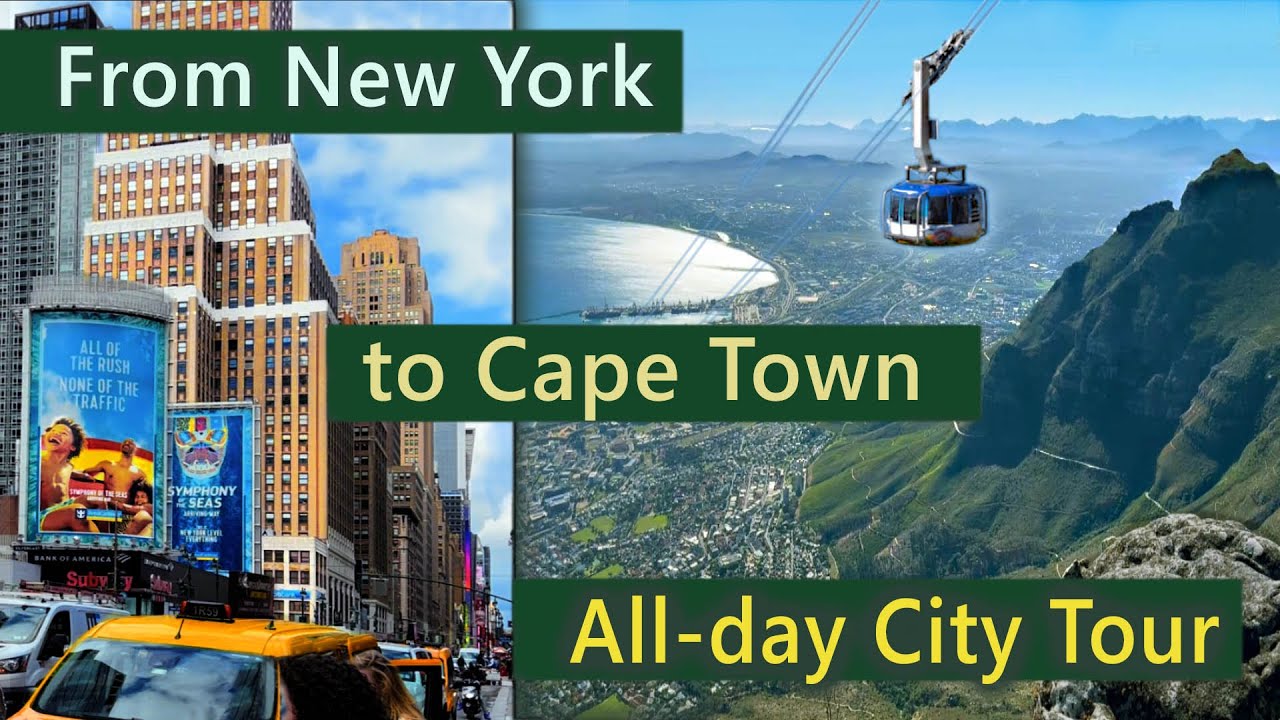 From NYC to Cape Town🌍 All-day City Tour, Table Mountain  | Gate 1 South Africa Day 1