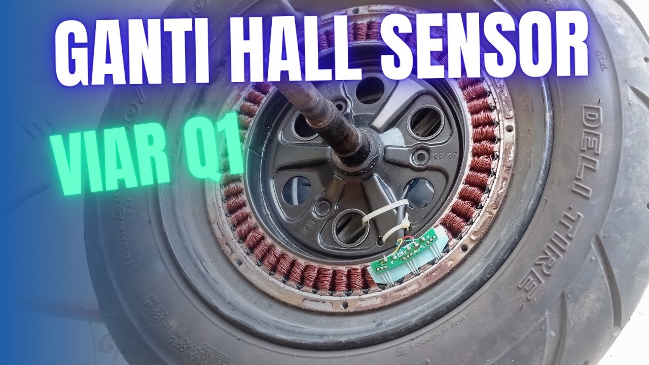ganti Hall sensor bldc motor listrik