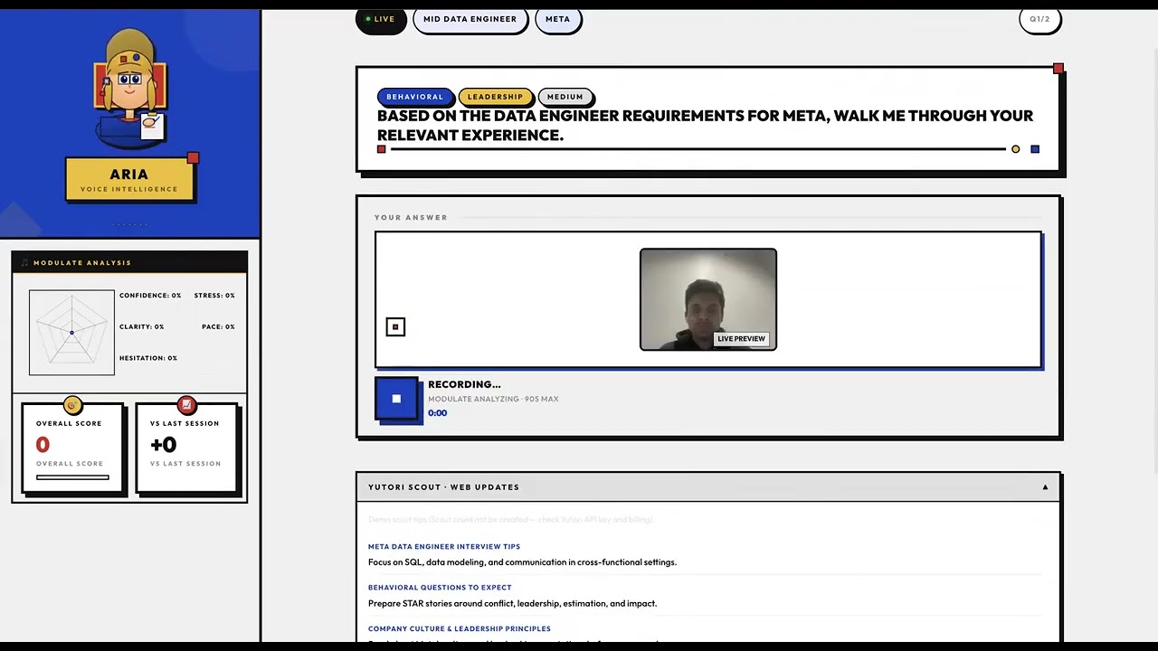 Voice Coach Demo