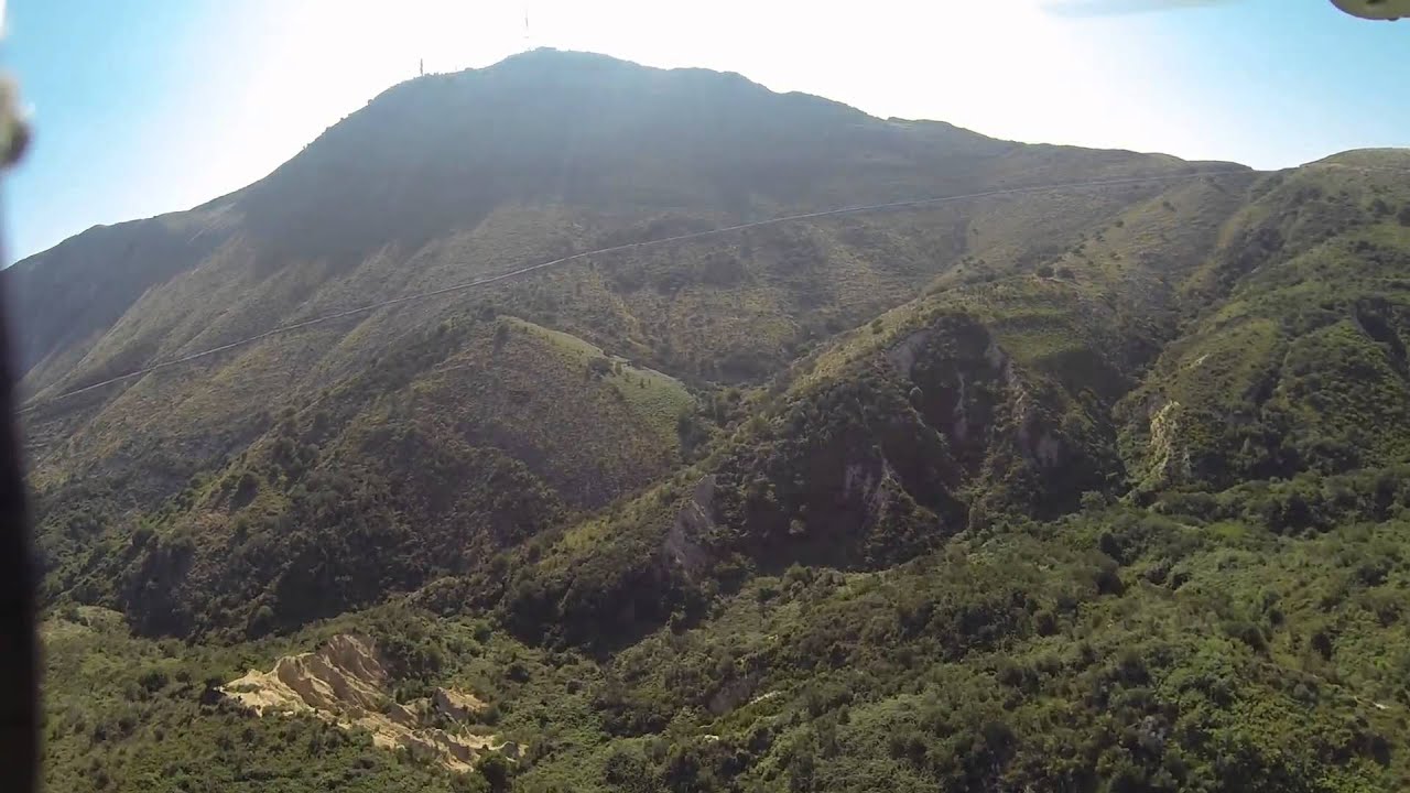 Pantokrator and the ghost village, Corfu Greece