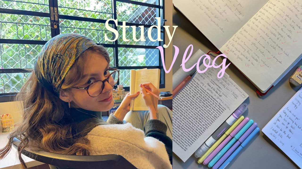 УЧЕБНЫЙ ВЛОГ | Изучаем английский без паники 📚🤓
