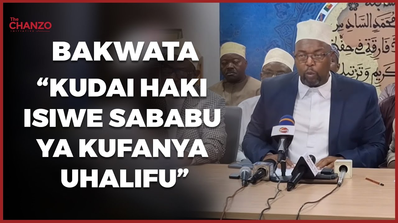 BAKWATA Yatoa Tamko Lake Juu ya Yaliyotokea Oktoba 29. Yaipongeza Serikali