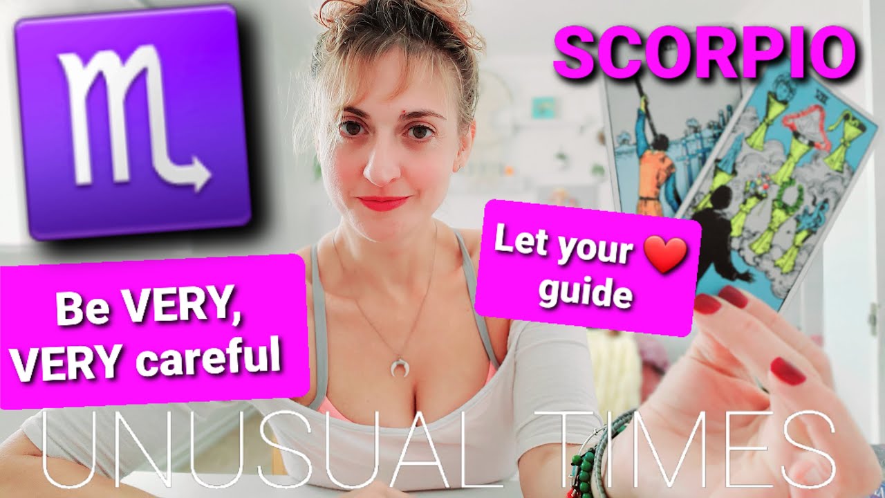 ♏ SCORPIO Tarot ♏ PROCEED with CAUTION (Spirit Guide and Angel messages) #SCORPIO