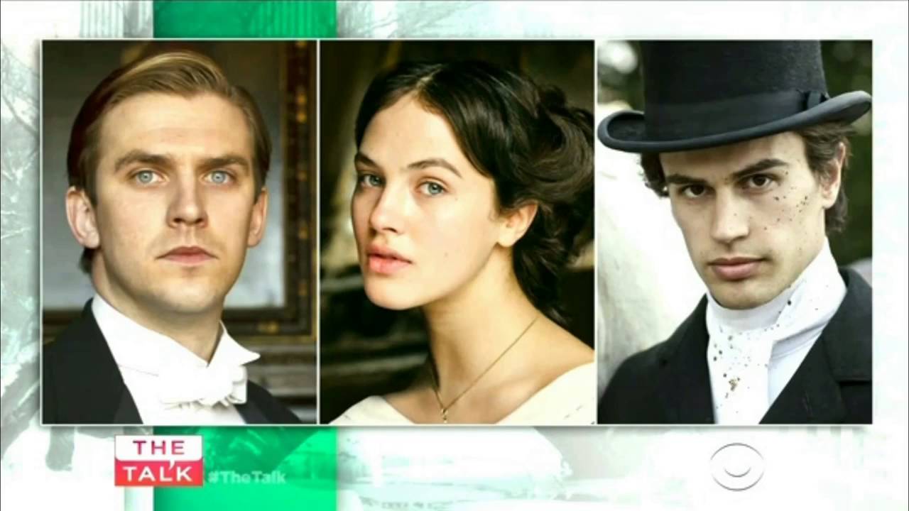 The Talk - Elizabeth Mcgovern, Hugh Bonneville & Michelle Dockery (Dec. 9, 2015)
