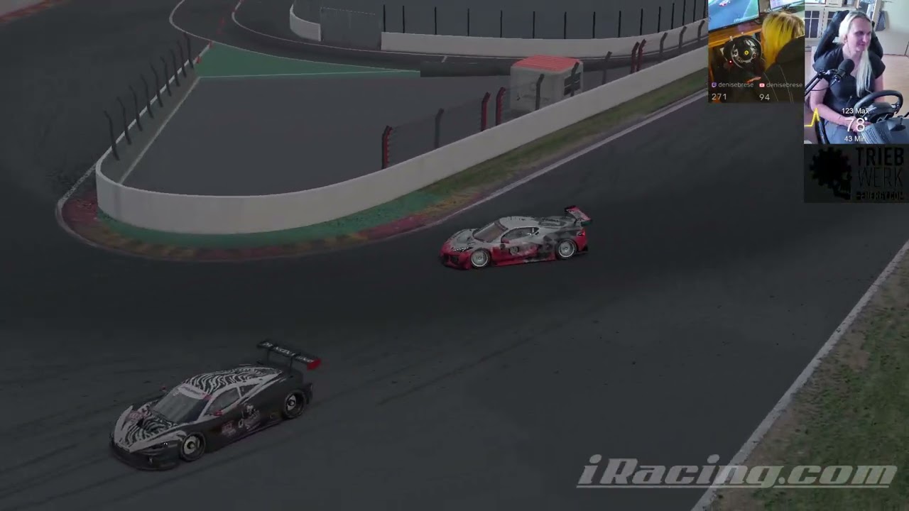 24std Spa Corvette GT3, cross the Line| 