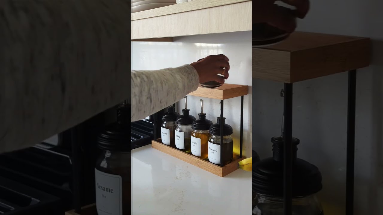Best IKEA Countertop Organizer ✨ Link in description | Affordable Home Organization #kitchenorgnizer