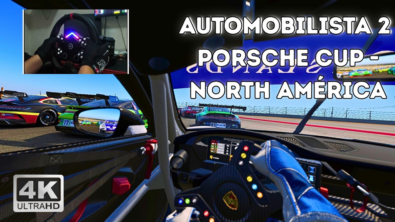 P1 NO TEXAS! 🏆 Dominei o Porsche Cup no Circuito das Américas