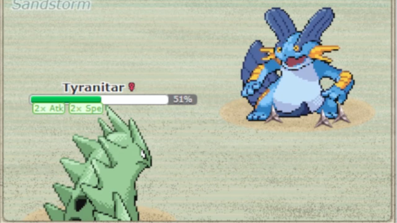 Tyranitar Beats Swampert If You Didn't Know