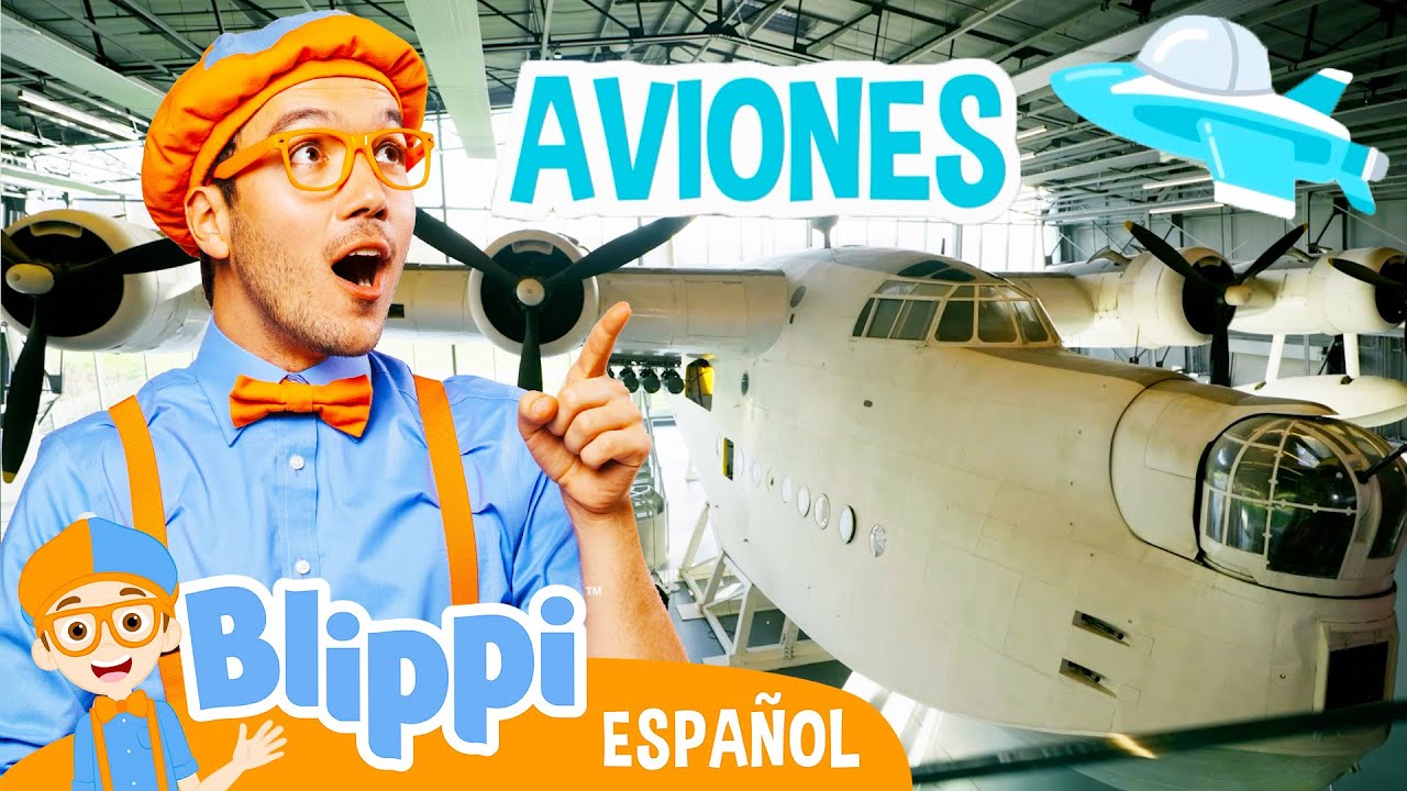 Blippi conoce el Museo de la Real Fuerza Aérea Británica de Londres