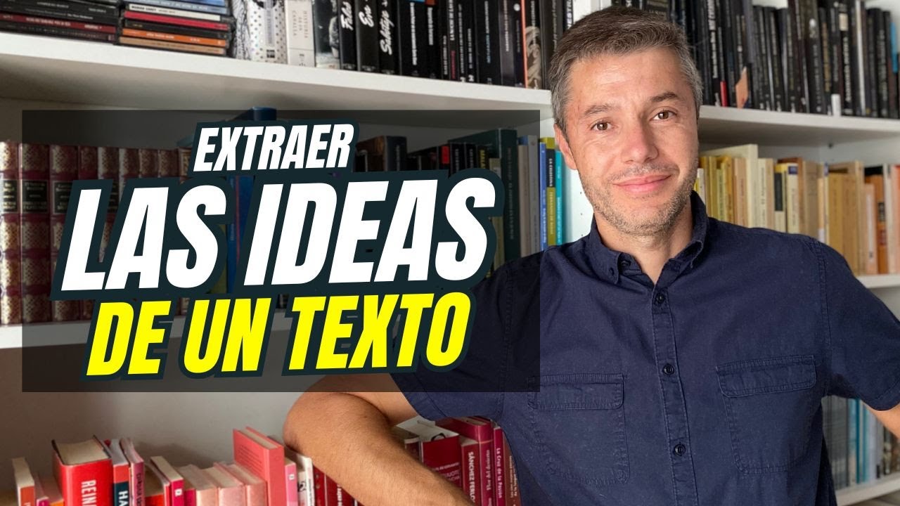 Cómo hacer el esquema de IDEAS DE UN TEXTO 📚 | Técnicas para resumir y organizar la información