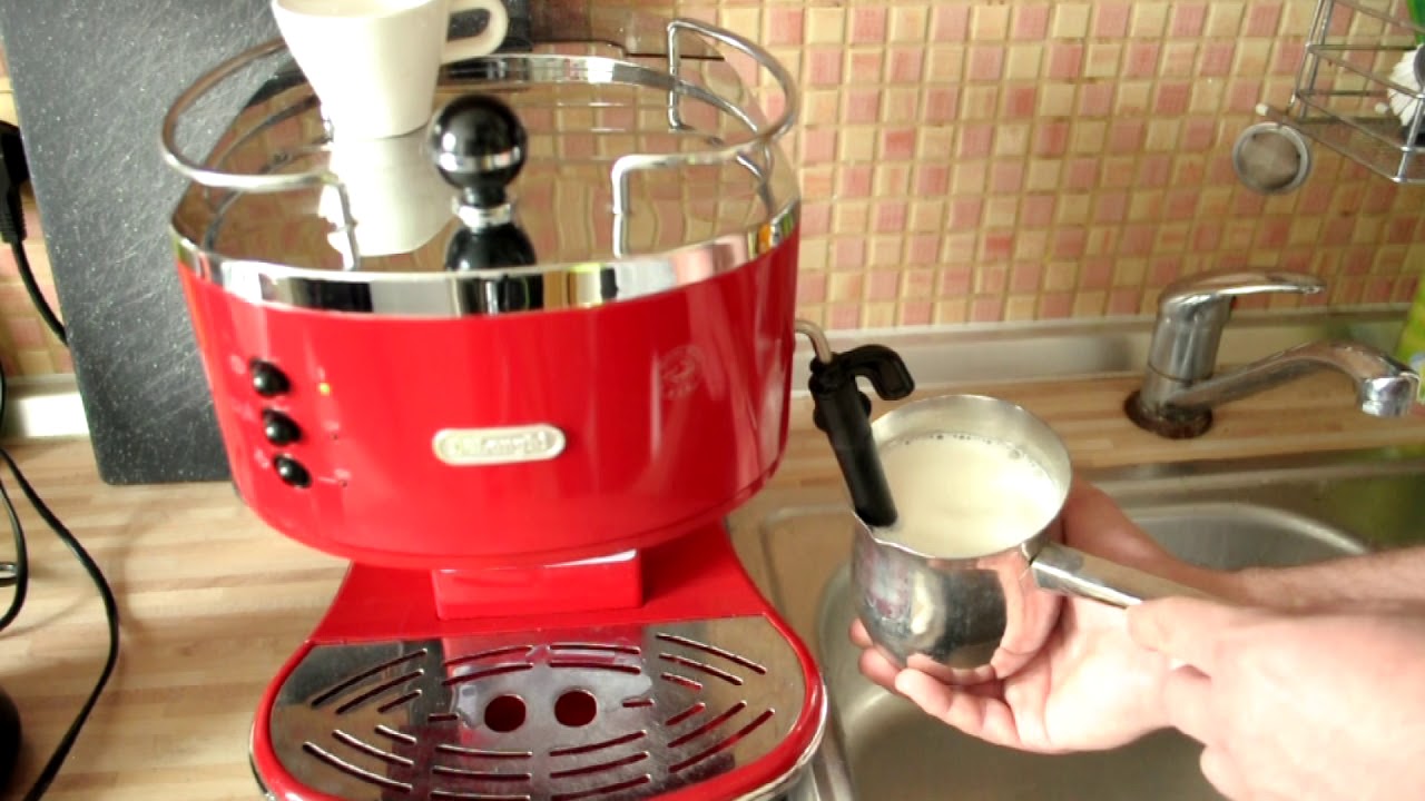 Delonghi Icona Micalite ECOM 311 R Coffee Machine  Red