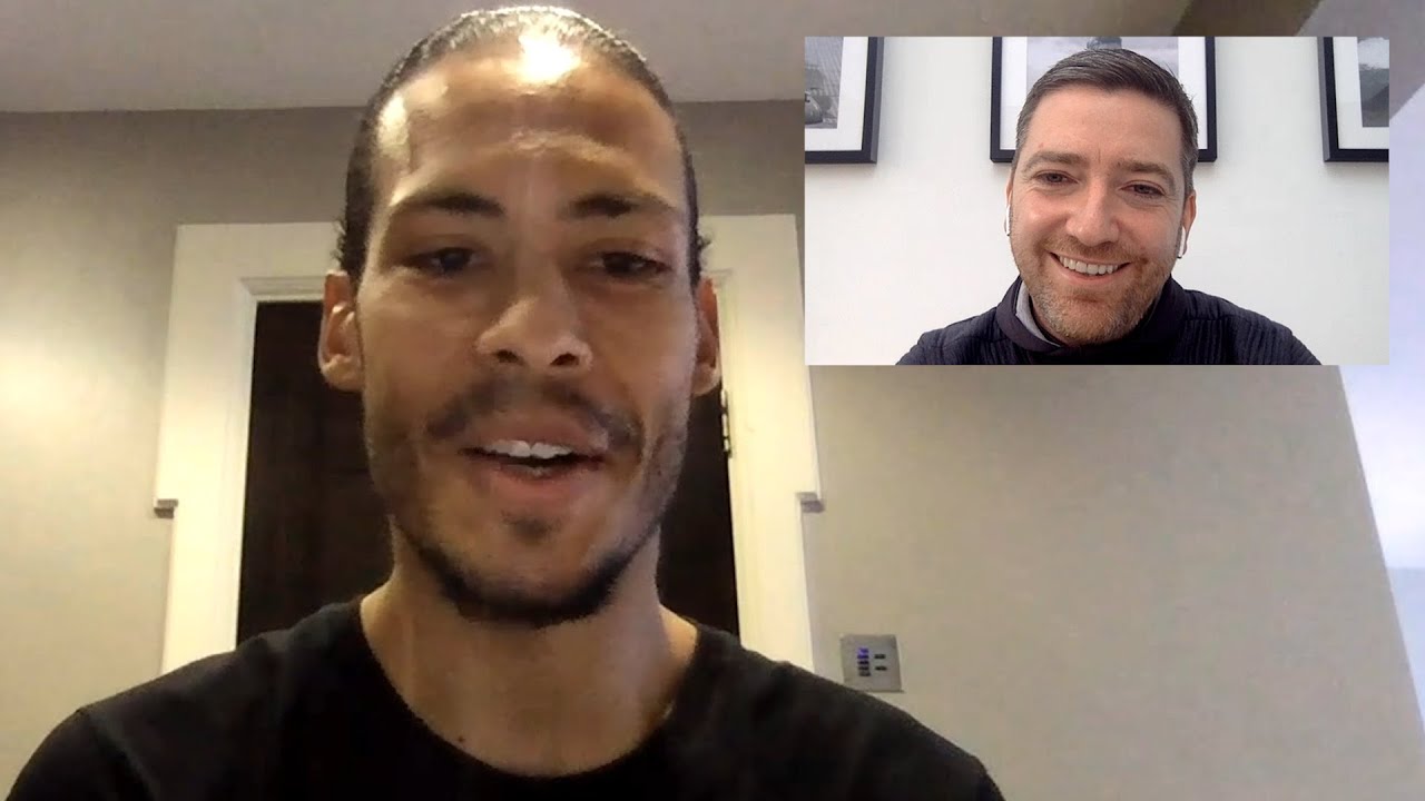 Virgil van Dijk Exclusive: Staying home, training sessions and video yoga