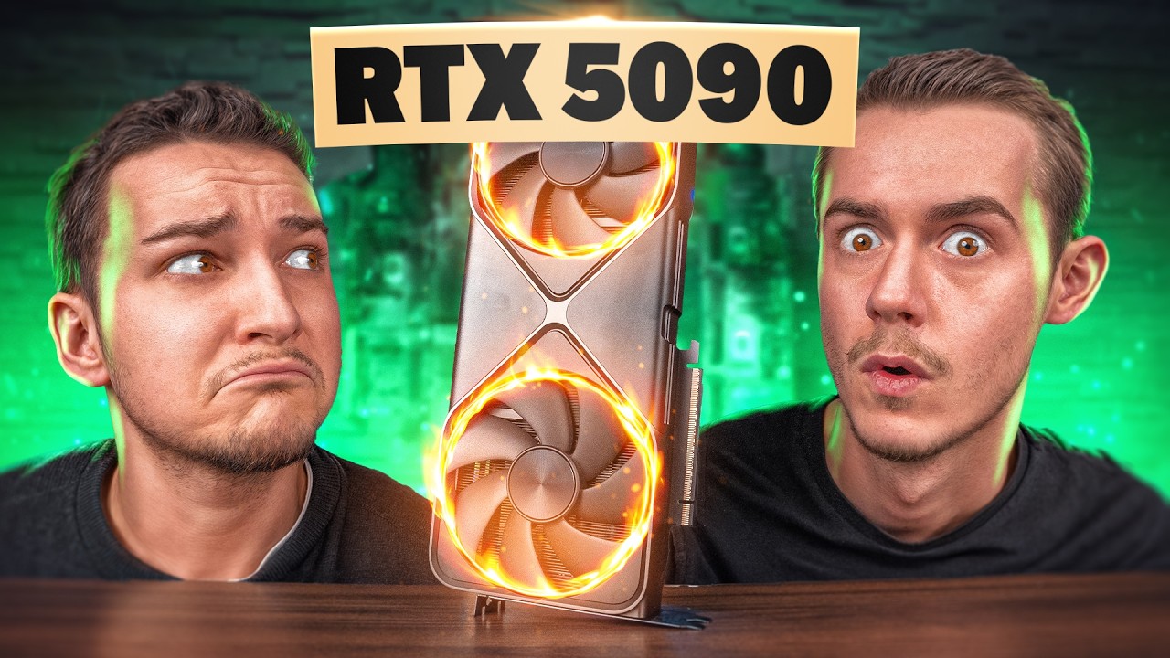 МЫ ТЕСТИРУЕМ RTX 5090! (горит?)