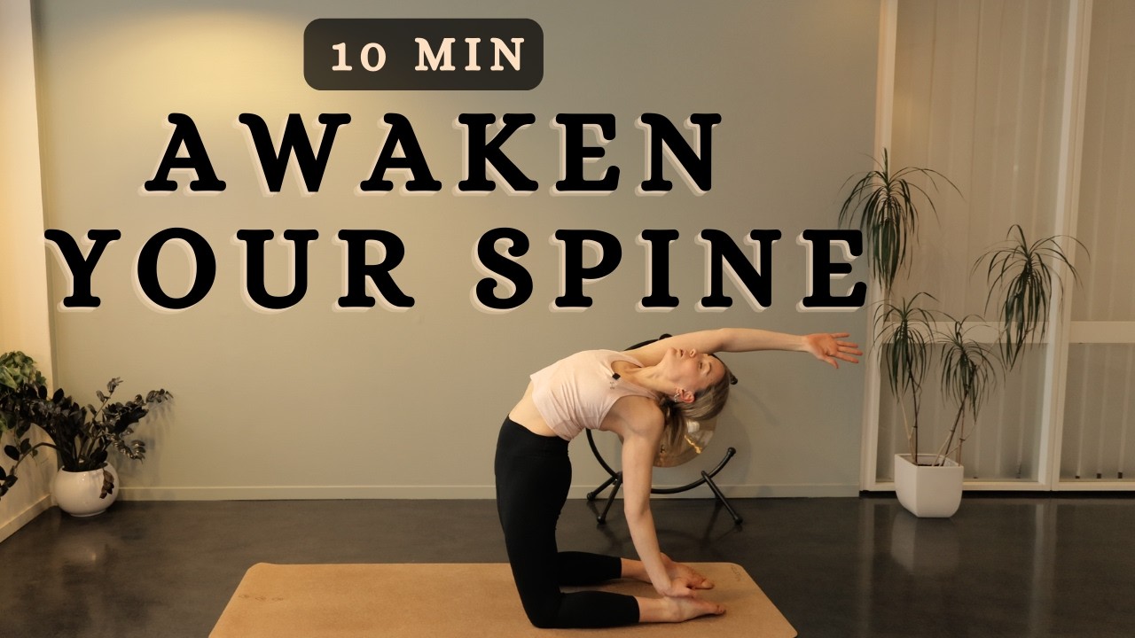 10min Daily Energising Yoga Flow | Movements of the Spine
