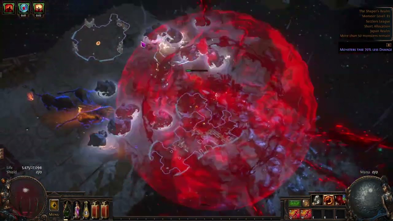 POE 3.25 - uber shaper - scion relic of the pact