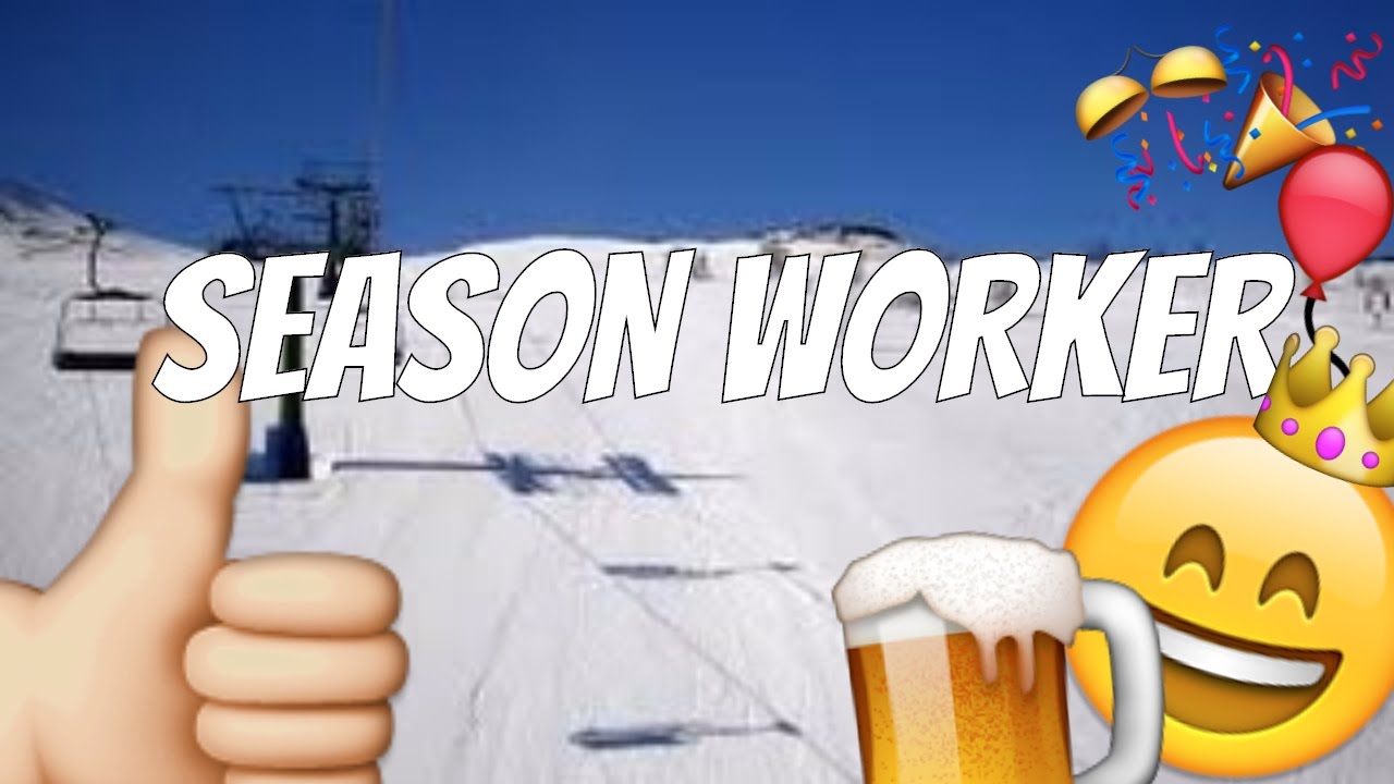 WORKING at a SKI RESORT!? Watch this video!