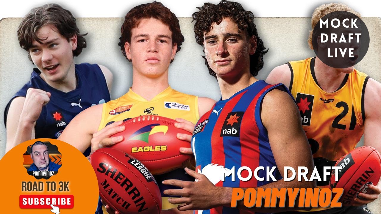 AFL 2022 Draft | Mock Draft Live |