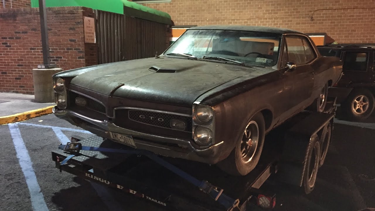 Derelict GTO Rescue PT 1- the story behind the Car