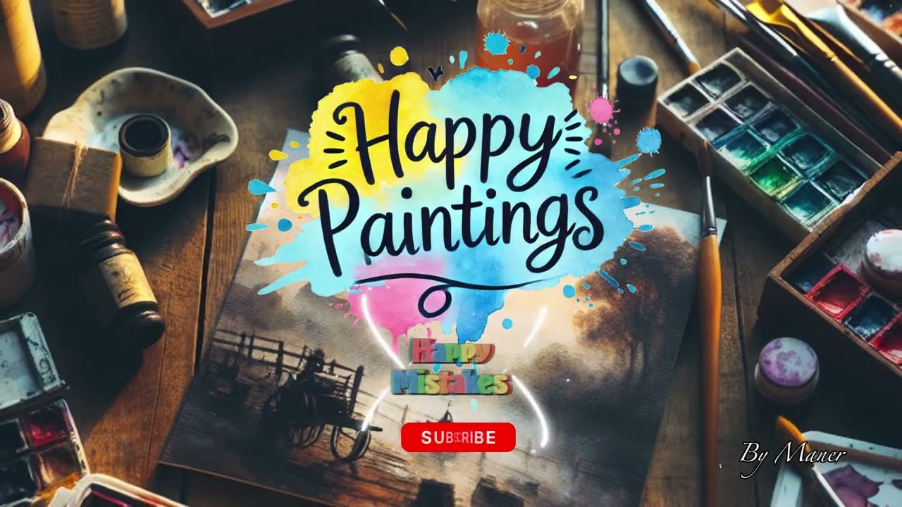 Happy Paintings &mdash; Where Mistakes Become Art (Official Channel Intro)