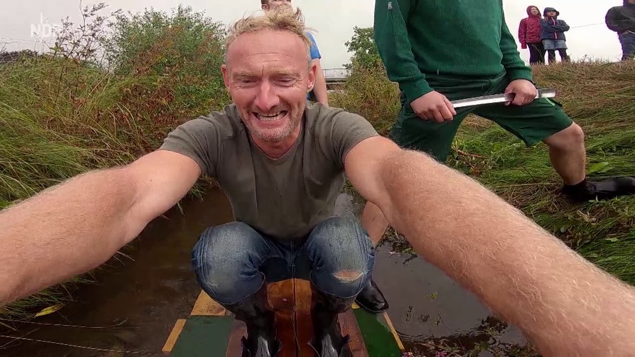 Treckerfahrer dürfen das! || Mit Brunhilde auf Wasserskiern und beim Austernschlürfen