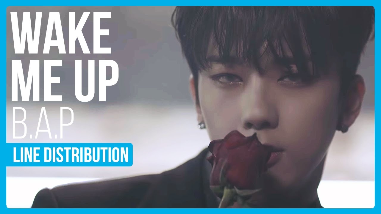 B.A.P - Wake Me Up Line Distribution (Color Coded)