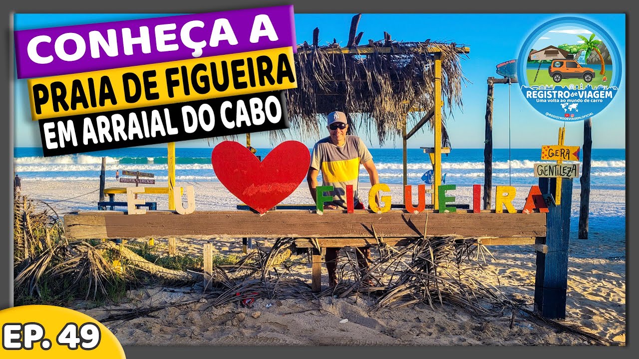 CONHEÇAM A PRAIA DE FIGUEIRA em Arraial do Cabo - RJ - Jimny Motorhome - T1.EP49