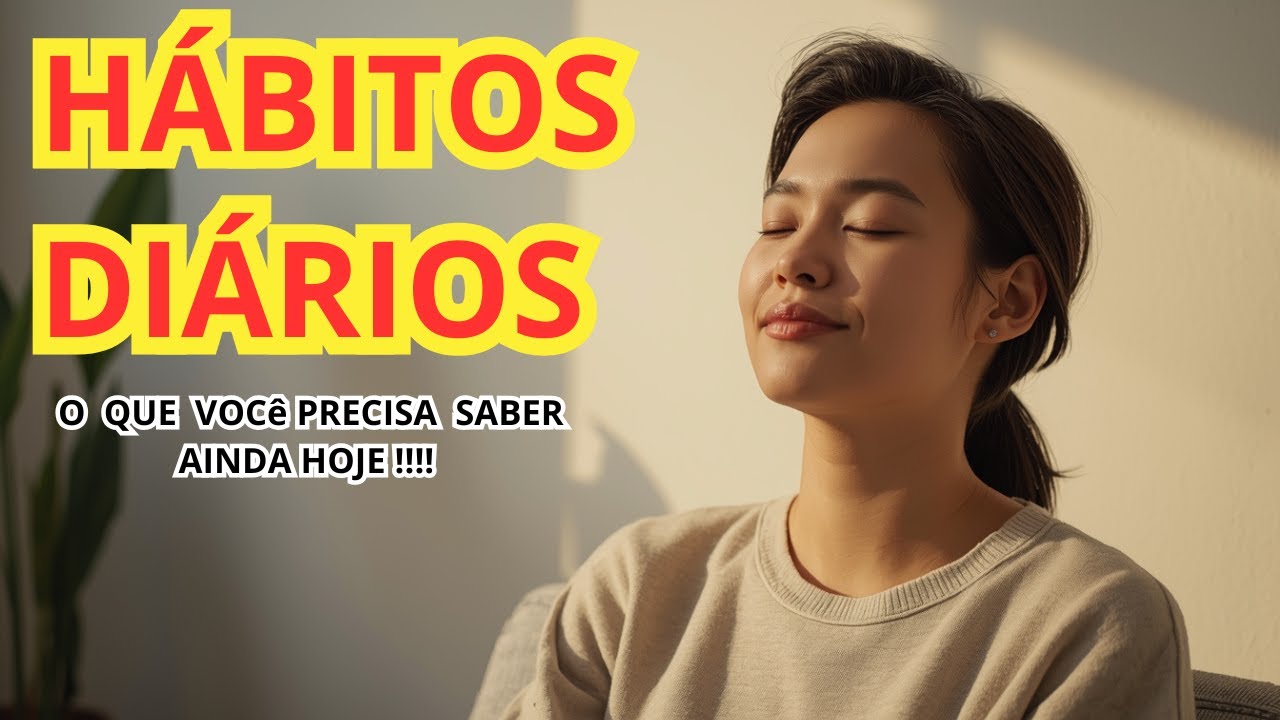 HABITOS DIÁRIOS - O que você precisa saber ainda hoje!!!!