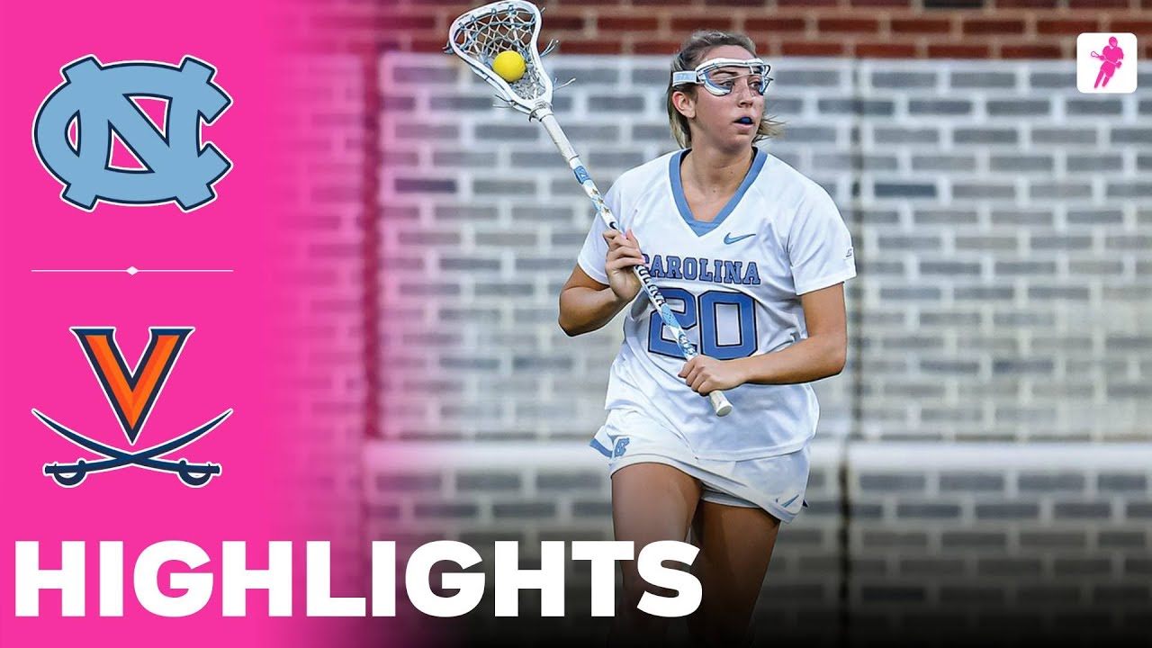 North Carolina vs Virginia | NCAA College Women's Lacrosse | Highlights - March 08, 2025