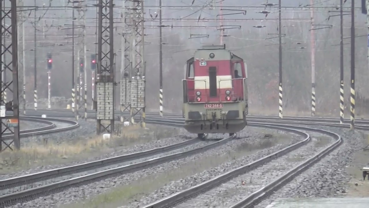 Züge/vlaky Most 23.12.2025