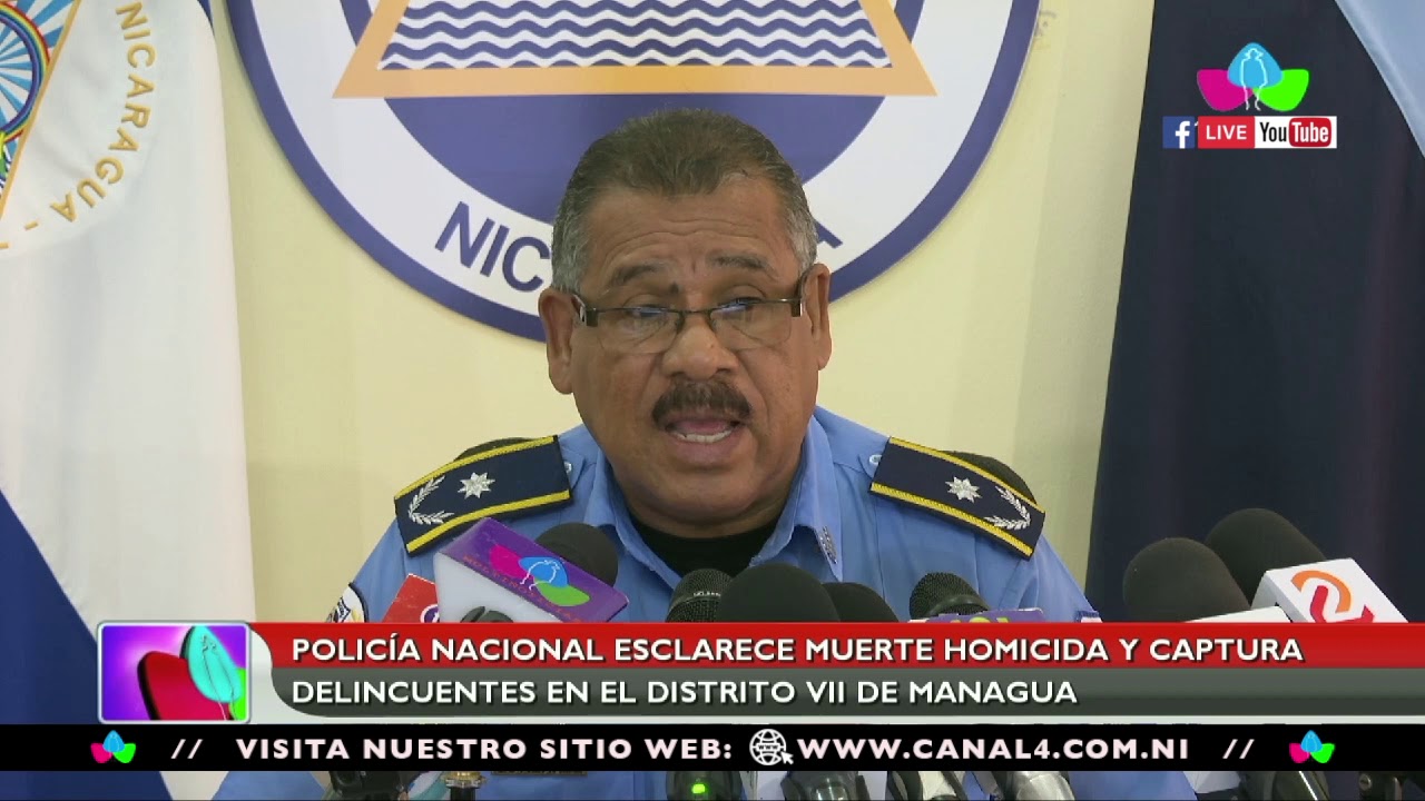 Policía Nacional esclarece muerte homicida y captura delincuente en Villa Venezuela en Managua