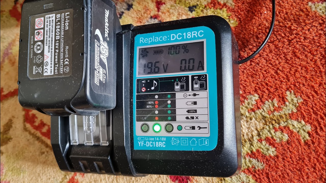 Батарея и зарядное DC18RC для Makita,Bort,Sturm,Wortex с Aliexpress. Battery and charger for Makita.