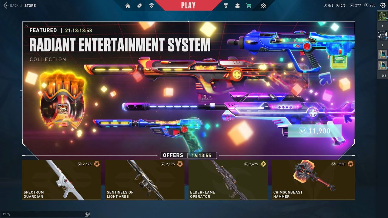 Radiant Entertainment System Collection (RES) | Valorant