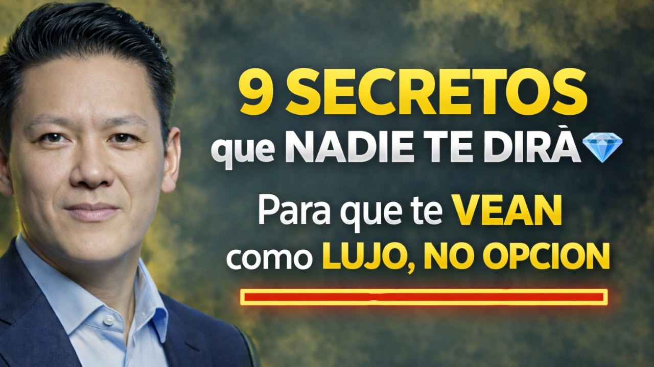 9 SECRETOS PSICOLÓGICOS que te HARÁN INOLVIDABLE | Sé LUJO, NO OPCIÓN 💎 | Yokoi Kenji