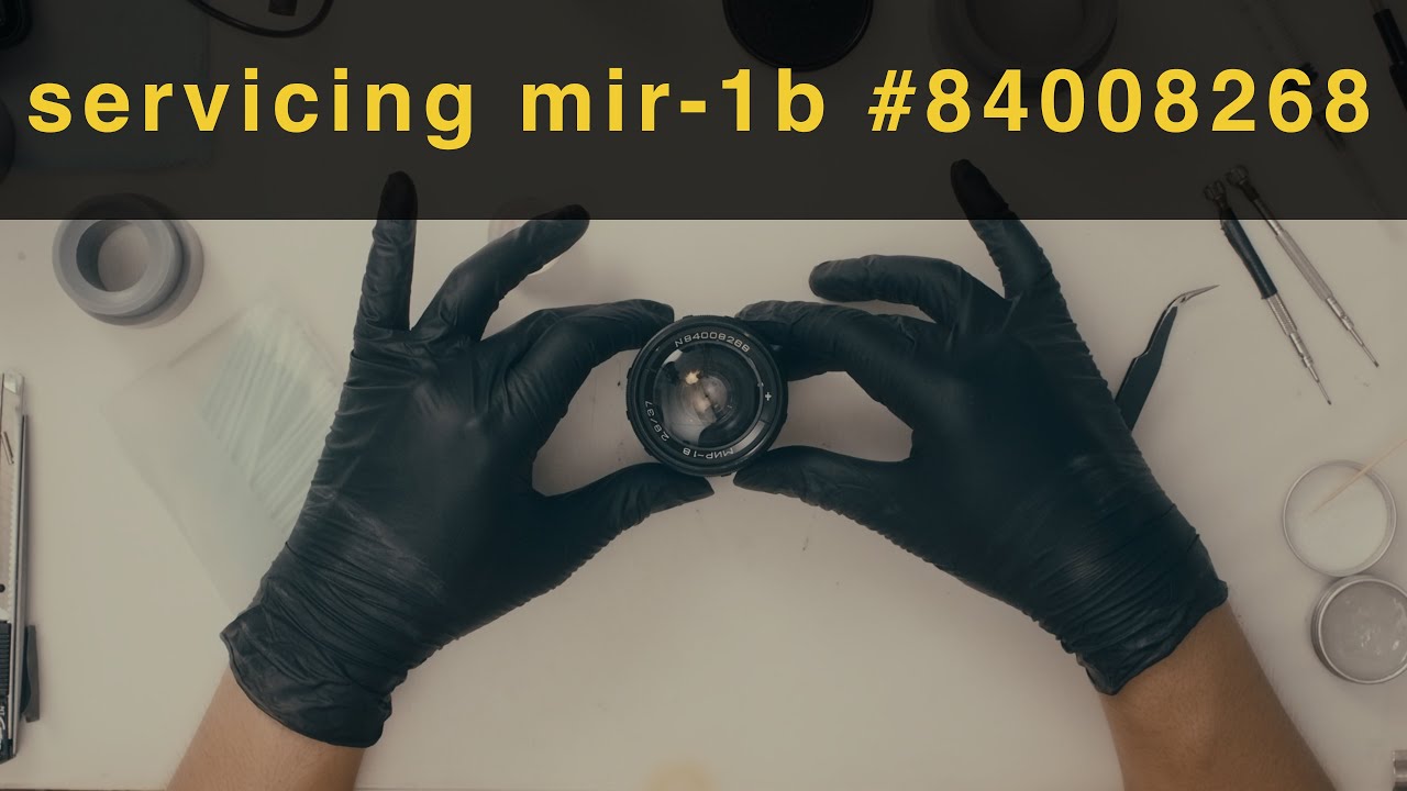 Mir-1b 37mm f2.8 84008268 disassembling, cleaning, relubricating