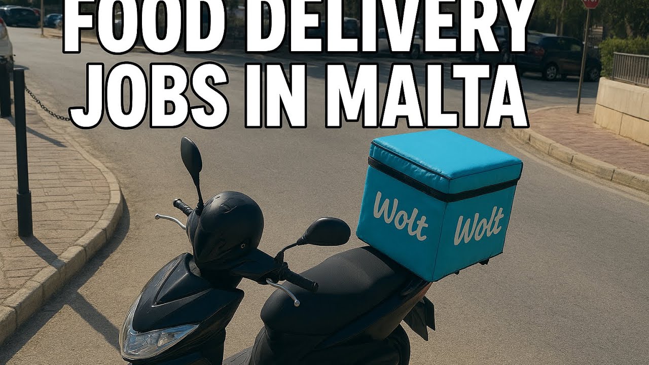 Vlog 23 Malta || Food Delivery job in Malta
