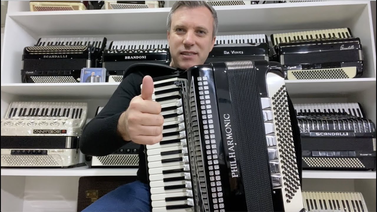 Acordeon Philharmonic Polifônica - Quarta oitavada - Jeferson Oliveira
