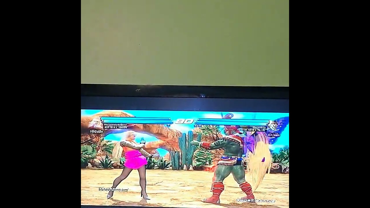 Tekken tag Tournament Ghost battle Jin as Tadashi Hamada and Lili as Honey Lemon 