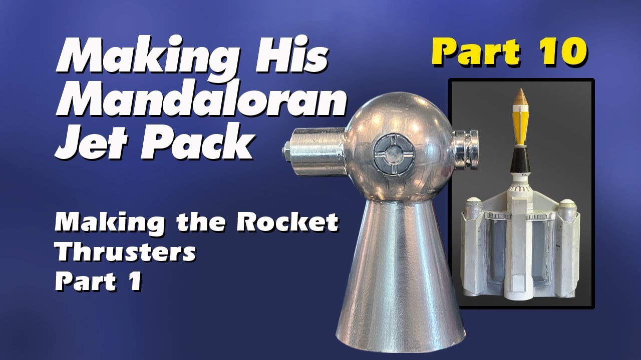 How To Make a Boba Fett Jet Pack with templates Part 10