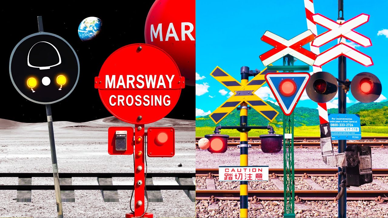The Railroad Crossing That Came from Mars