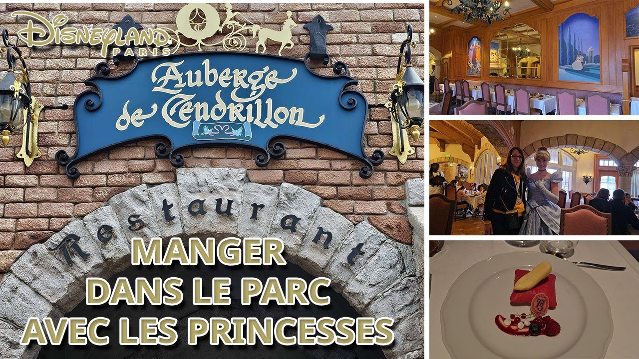 RESTAURANT L' AUBERGE DE CENDRILLON DISNEYLAND PARIS