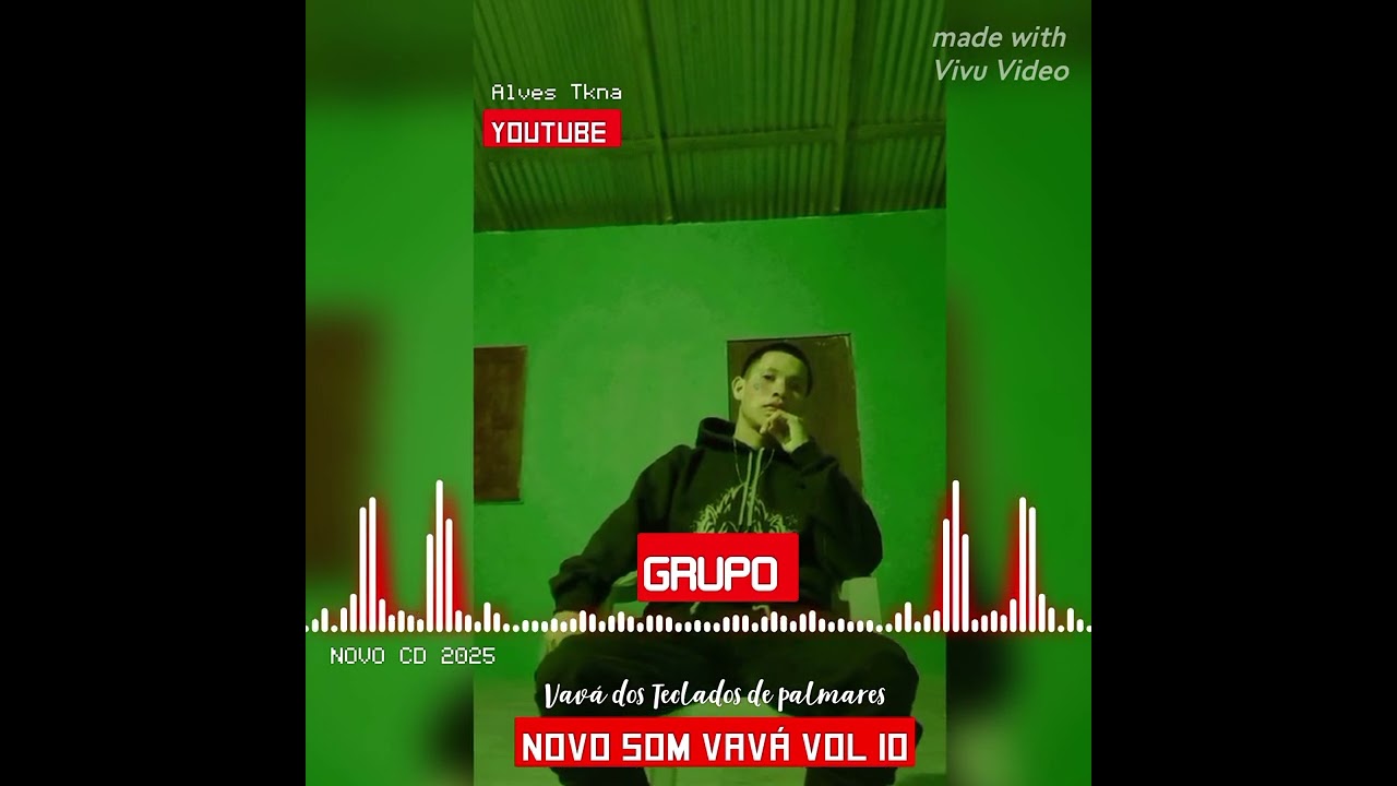 Grupo Novo Som Vavá vol 10 / Lançamento música 🎶 Alves Tkna no canal YouTube