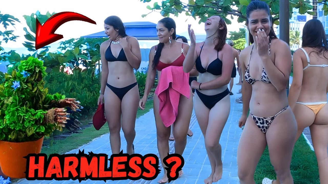 THIS Bushman Prank Went TOO FAR… 😬 INSANE Reaction🔥 Deafening Screams!