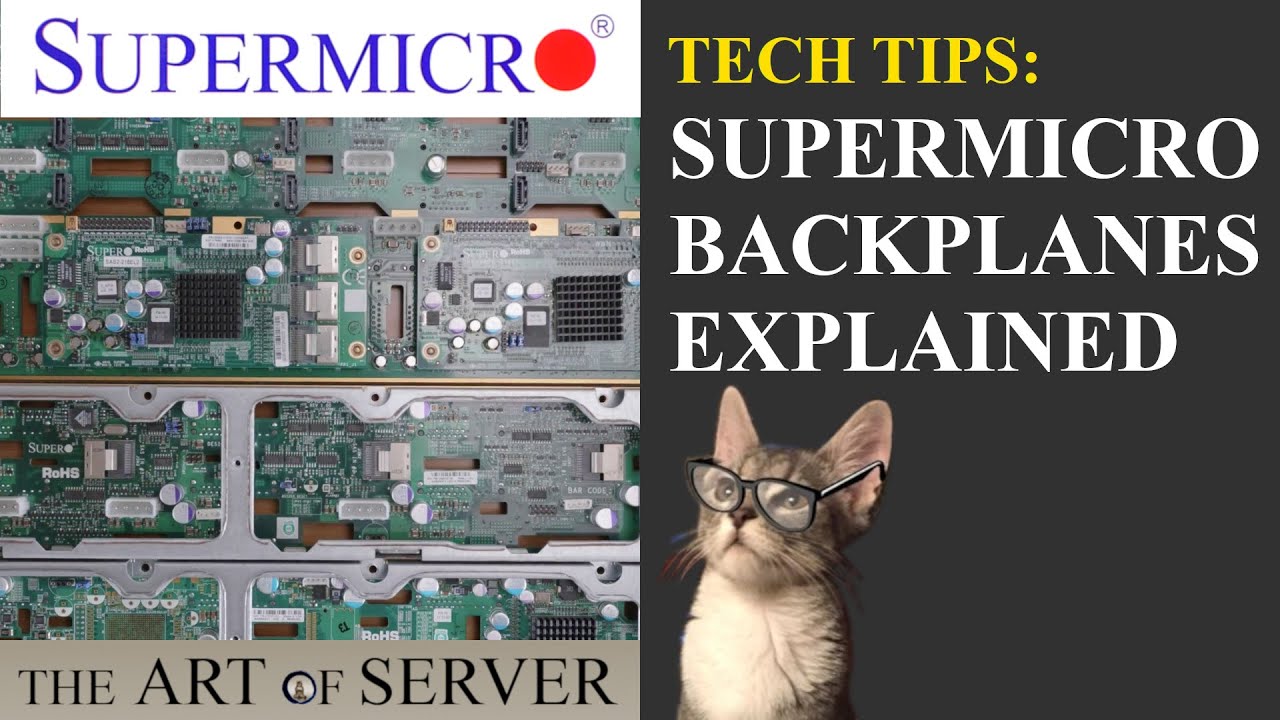 Supermicro SAS Backplanes Explained | Supermicro Tech Tip