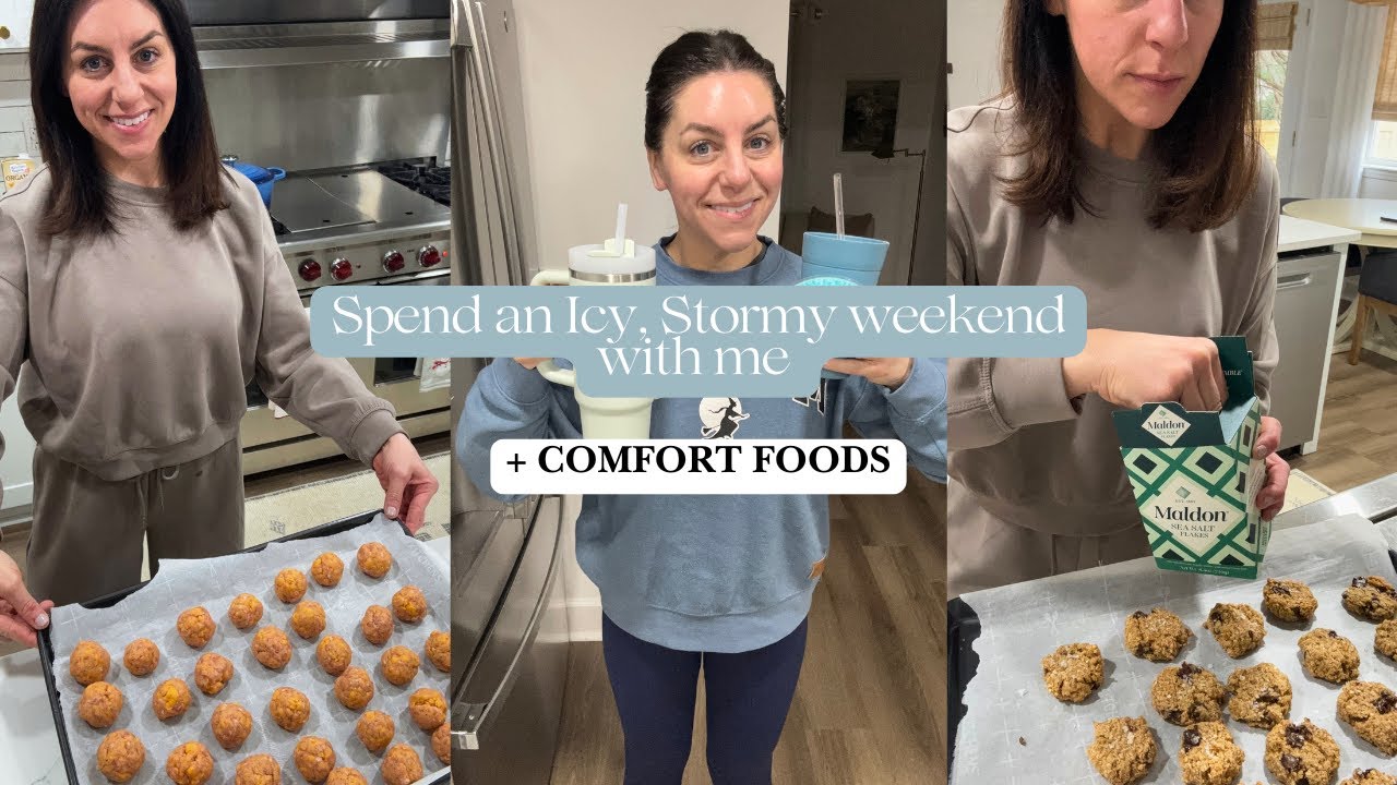 Spend and Icy, Stormy Weekend With Me + Comfort Foods