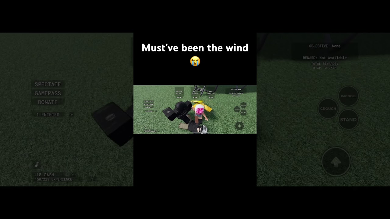 Must&rsquo;ve been the wind #roblox #funny #trendingaudio #trend #meme #rhf #populargames